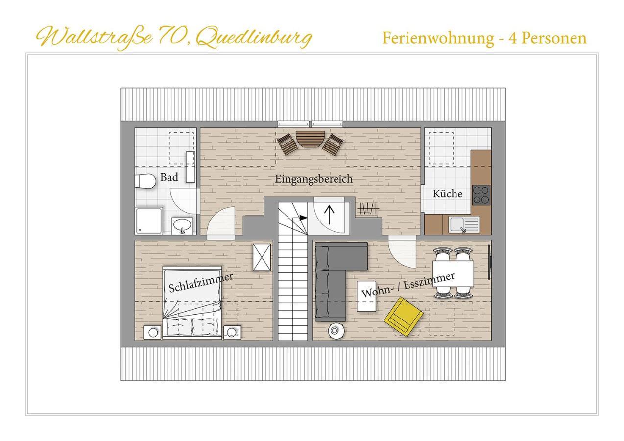 Ferienwohnung Quedlinburg Harz Εξωτερικό φωτογραφία